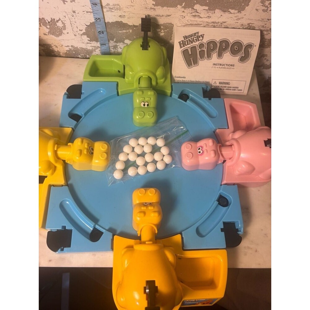 VTG Hasbro Hungry Hungry Hippos Board Game